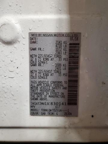Photo 14 from auction – 2018 NISSAN ROGUE S with VIN 5N1AT2MV1JC830141