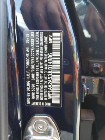 Photo 14 from auction – 2018 PORSCHE MACAN with VIN WP1AA2A53JLB14886