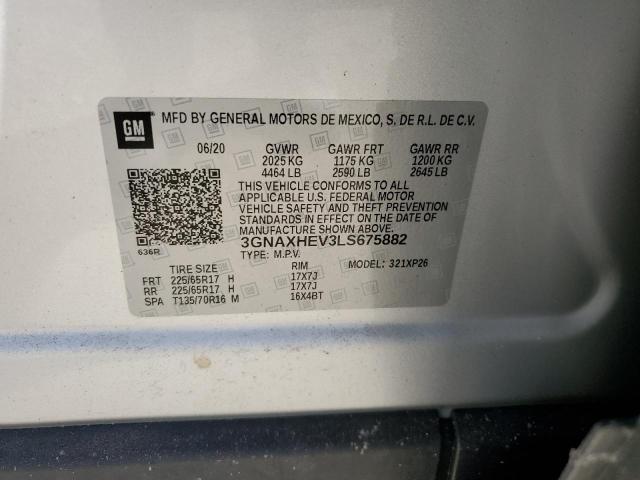 Photo 14 from auction – 2020 CHEVROLET EQUINOX LS with VIN 3GNAXHEV3LS675882