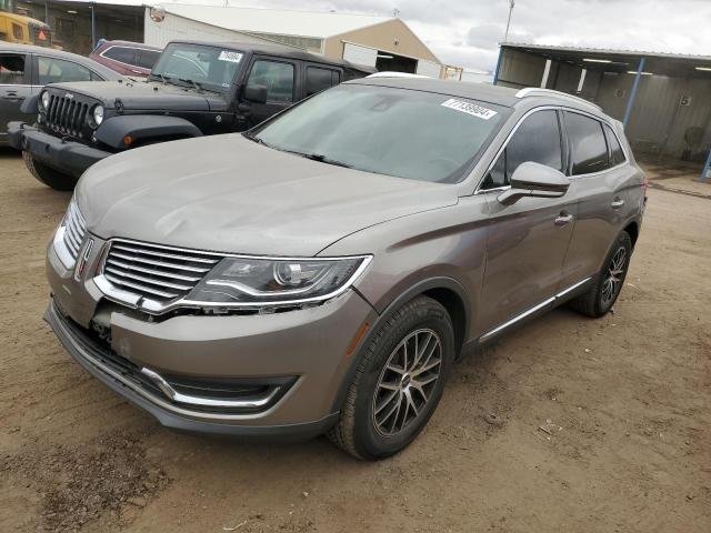 LINCOLN MKX SELECT 2017 with VIN 2LMPJ8KPXHBL13541 - Photo from auction
