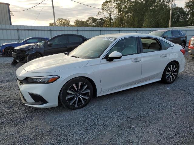 HONDA CIVIC EX 2022 with VIN JHMFE1F75NX000126 - Photo from auction