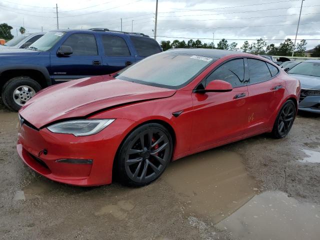 TESLA MODEL S 2021 with VIN 5YJSA1E57MF435363 - Photo from auction