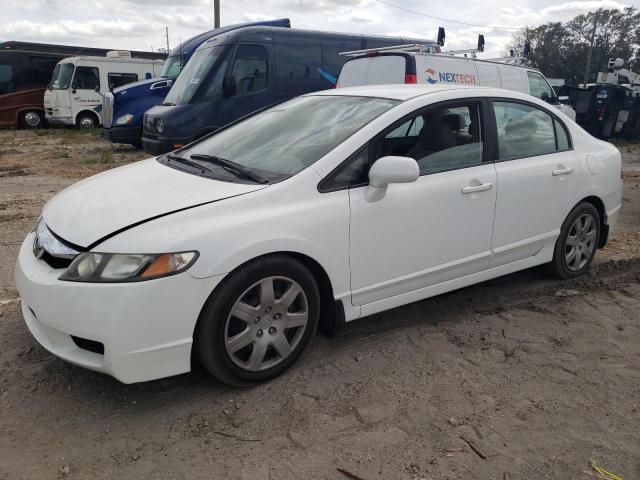 HONDA CIVIC LX 2011 with VIN 19XFA1F50BE042856 - Photo from auction