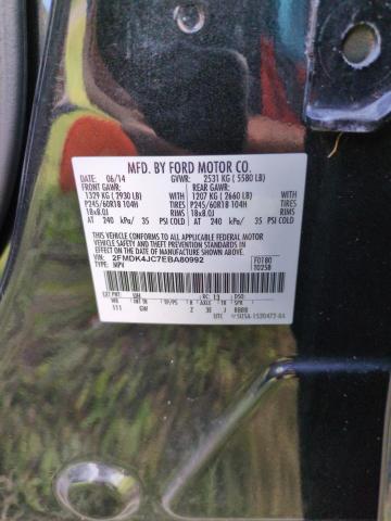 Photo 14 from auction – 2014 FORD EDGE SEL with VIN 2FMDK4JC7EBA80992