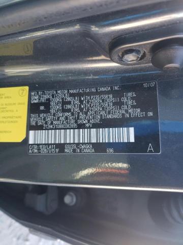 Photo 14 from auction – 2008 LEXUS RX 350 with VIN 2T2HK31U88C082895