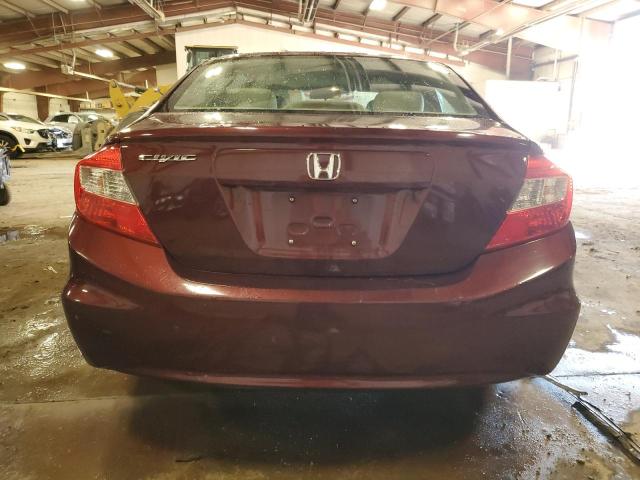 Photo 6 from auction – 2012 HONDA CIVIC LX with VIN 19XFB2F59CE047560