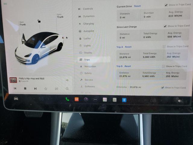 Photo 9 from auction – 2020 TESLA MODEL 3 with VIN 5YJ3E1EA7LF598177