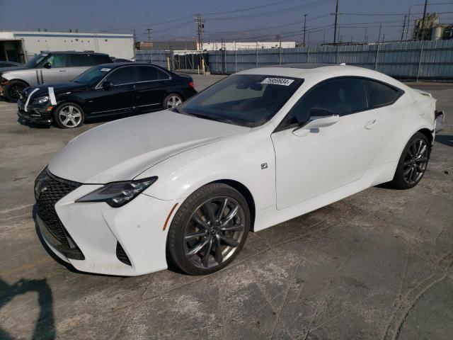 LEXUS RC 300 BAS 2021 مع رقم تعريف المركبة JTHGA5BC9M5011828 - صورة من المزاد