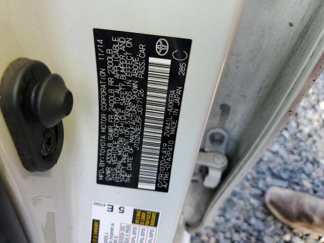 Photo 14 from auction – 2015 TOYOTA PRIUS V with VIN JTDZN3EU5FJ017126