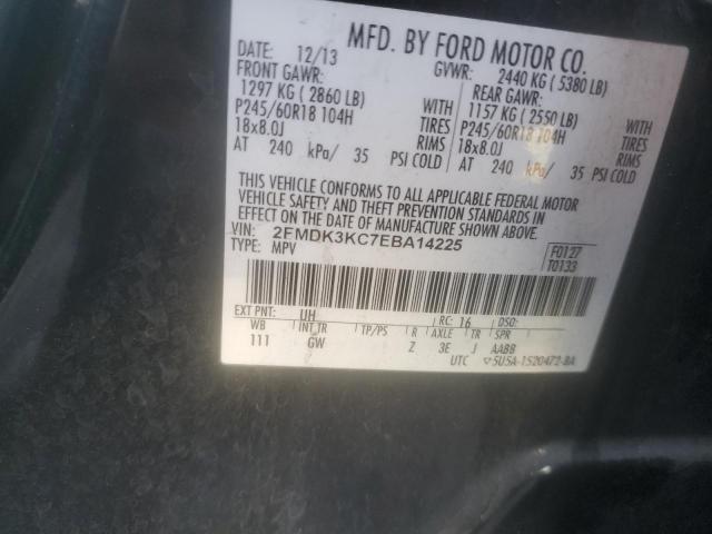 Photo 14 from auction – 2014 FORD EDGE LIMIT with VIN 2FMDK3KC7EBA14225