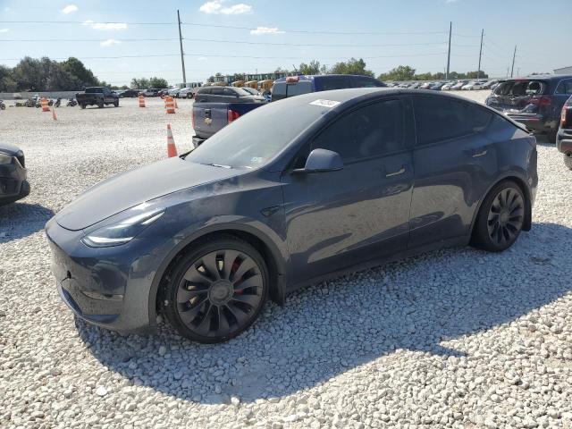 TESLA MODEL Y 2021 with VIN 5YJYGDEF5MF268830 - Photo from auction