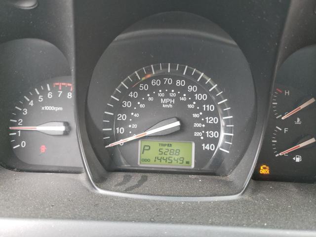Photo 9 from auction – 2009 KIA SPECTRA EX with VIN KNAFE221695622161