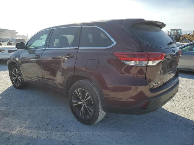 Photo 2 from auction – 2018 TOYOTA HIGHLANDER with VIN 5TDZZRFH8JS257078