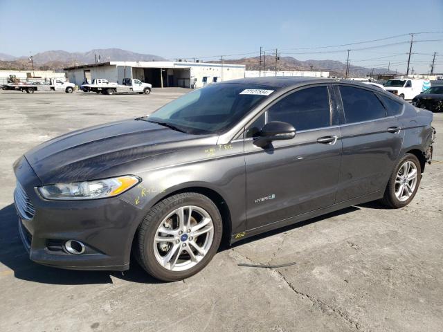 FORD FUSION SE 2016 with VIN 3FA6P0LU3GR357127 - Photo from auction