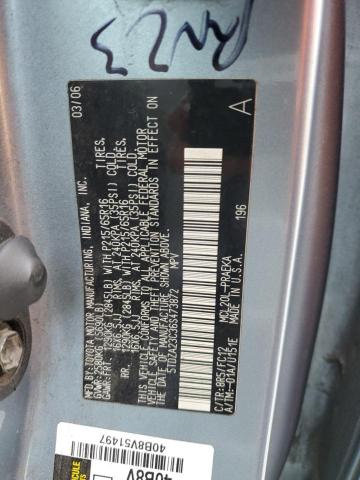 Photo 14 from auction – 2006 TOYOTA SIENNA CE with VIN 5TDZA23C36S473872