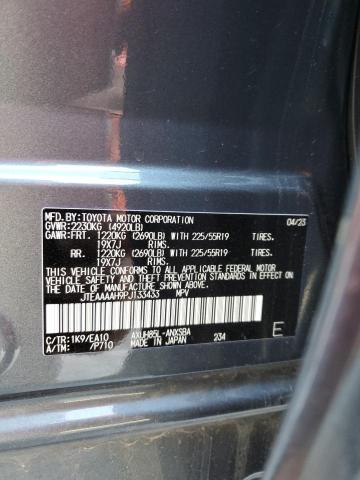 Photo 14 from auction – 2023 TOYOTA VENZA LE with VIN JTEAAAAH9PJ133433