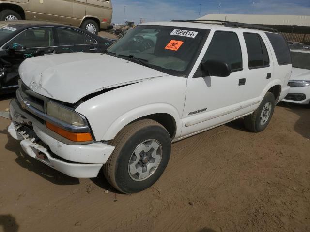 CHEVROLET BLAZER 2004 with VIN 1GNDT13X74K161079 - Photo from auction