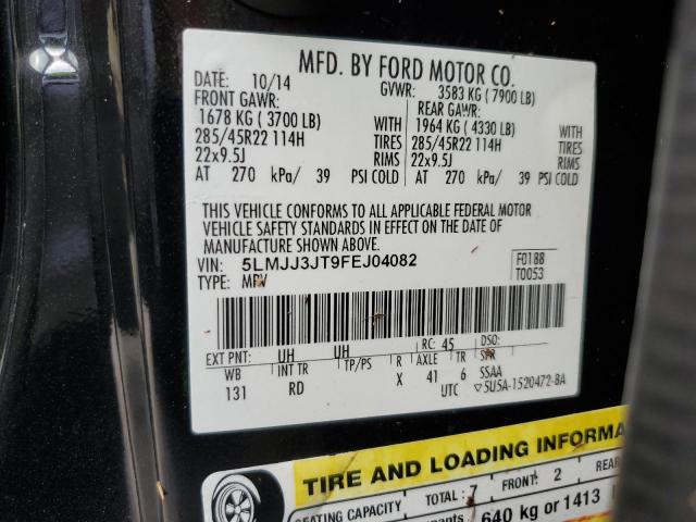 Photo 14 from auction – 2015 LINCOLN NAVIGATOR with VIN 5LMJJ3JT9FEJ04082