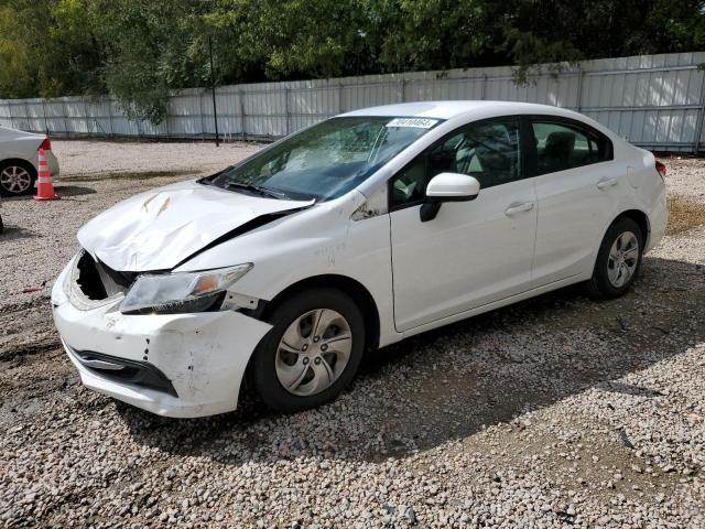 HONDA CIVIC LX 2014 with VIN 2HGFB2F58EH500852 - Photo from auction