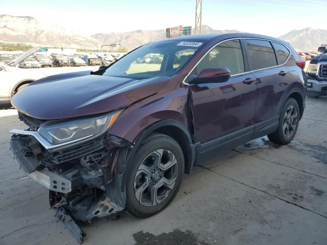 Photo 1 from auction – 2019 HONDA CR-V EX with VIN 5J6RW2H59KL007722