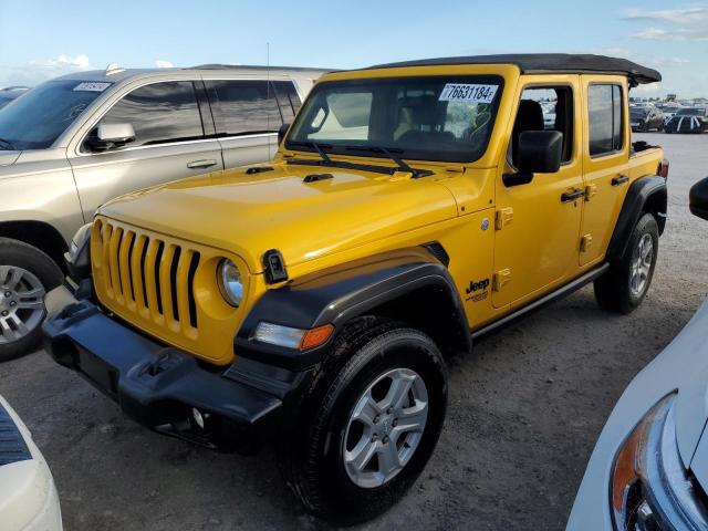 JEEP WRANGLER U 2021 with VIN 1C4HJXDN3MW784871 - Photo from auction