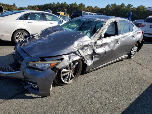 INFINITI Q50 BASE 2016 with VIN JN1CV7AR0GM250784 - Photo from auction