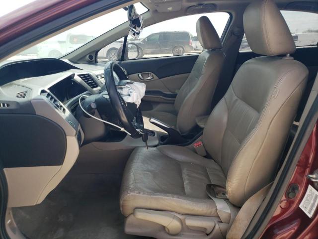 Photo 7 from auction – 2012 HONDA CIVIC EXL with VIN 2HGFB2F98CH550845