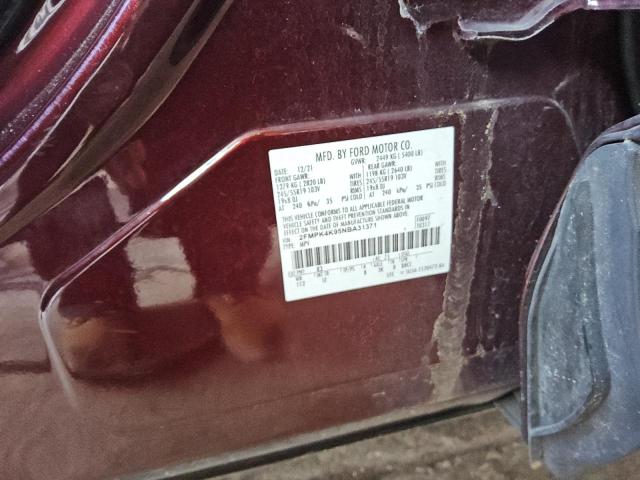 Photo 14 from auction – 2022 FORD EDGE TITAN with VIN 2FMPK4K95NBA31371