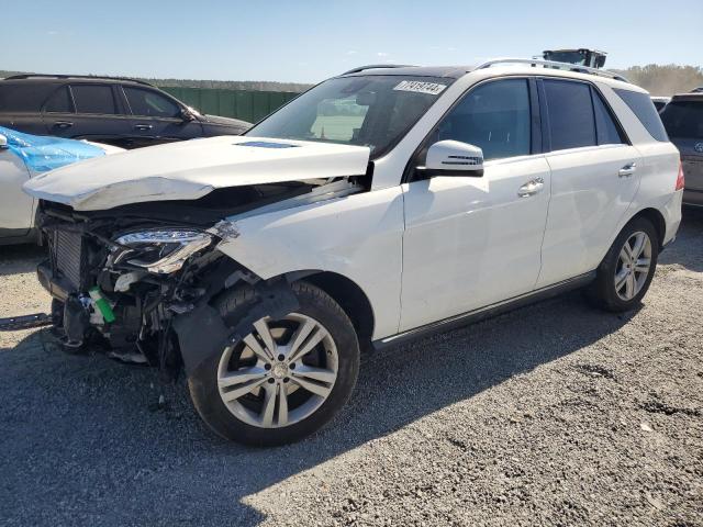 MERCEDES-BENZ ML 350 BLU 2014 with VIN 4JGDA2EB9EA357761 - Photo from auction