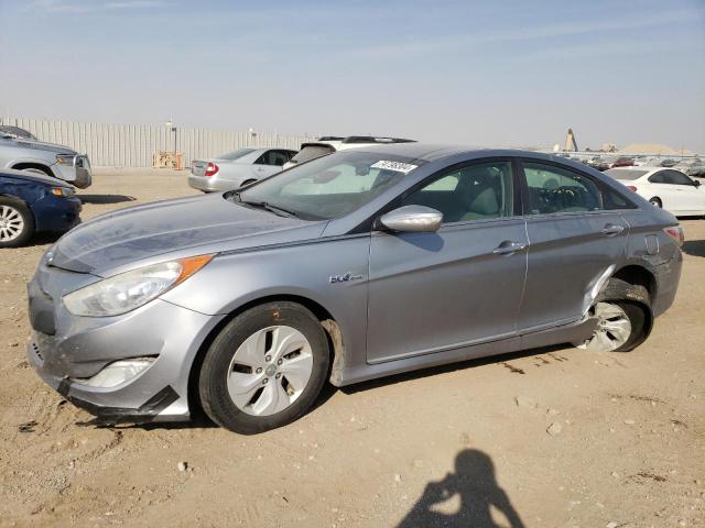 HYUNDAI SONATA HYB 2014 with VIN KMHEC4A4XEA113649 - Photo from auction