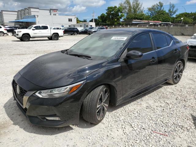 NISSAN SENTRA SR 2020 with VIN 3N1AB8DVXLY275116 - Photo from auction