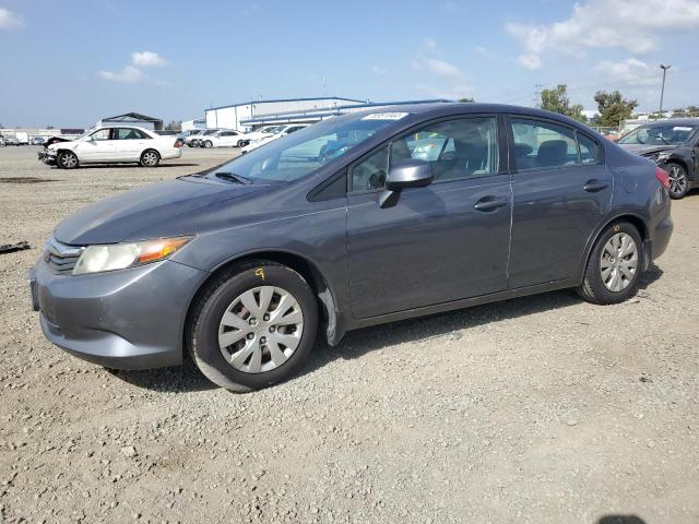 Photo 1 from auction – 2012 HONDA CIVIC LX with VIN 2HGFB2F58CH572020