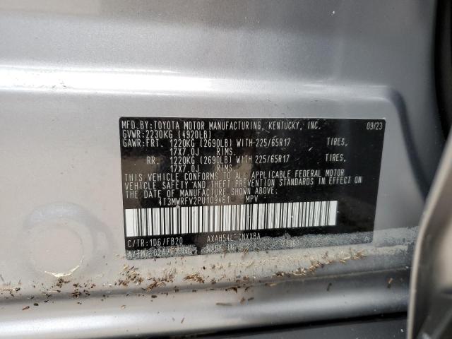 Photo 14 from auction – 2023 TOYOTA RAV4 LE with VIN 4T3MWRFV2PU109461