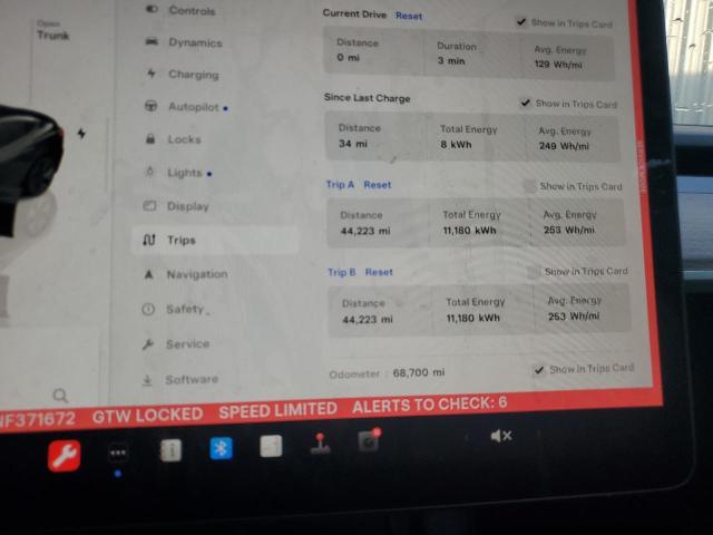 Photo 9 from auction – 2022 TESLA MODEL 3 with VIN 5YJ3E1EA7NF371672