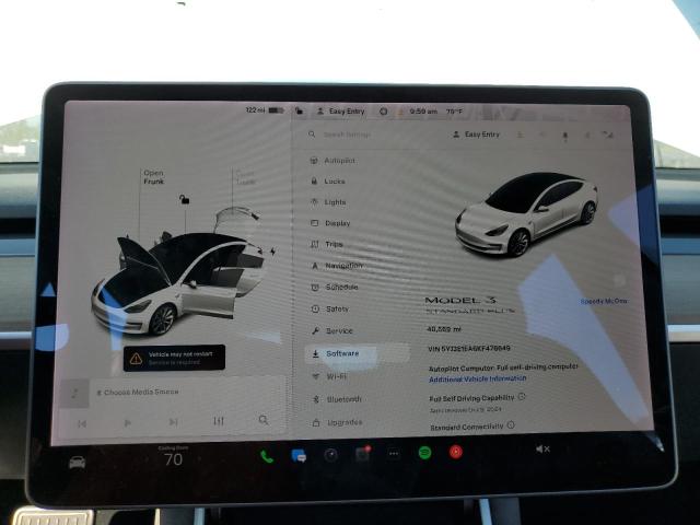 Photo 9 from auction – 2019 TESLA MODEL 3 with VIN 5YJ3E1EA6KF476649