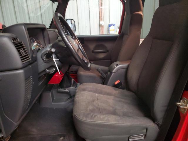 Photo 7 from auction – 2005 JEEP WRANGLER X with VIN 1J4FA39S85P320429