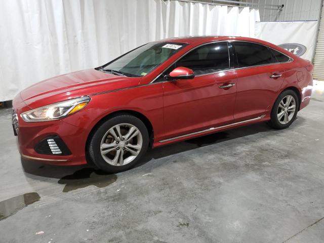 HYUNDAI SONATA SPO 2018 with VIN 5NPE34AF9JH668682 - Photo from auction
