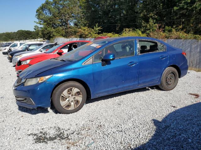 Photo 1 from auction – 2013 HONDA CIVIC LX with VIN 19XFB2F55DE030465