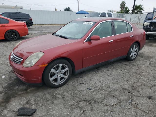 INFINITI G35 2003 with VIN JNKCV51E63M324815 - Photo from auction