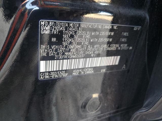 Photo 14 from auction – 2017 TOYOTA RAV4 LIMIT with VIN 2T3DFREV3HW606697