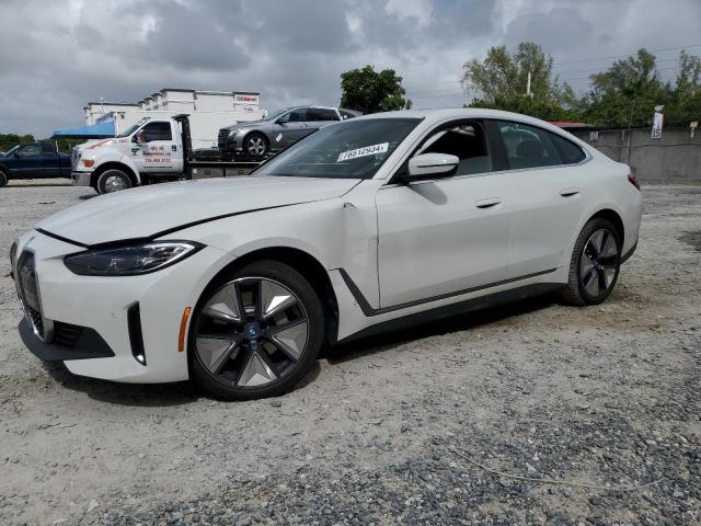 BMW I4 EDRIVE 2024 with VIN WBY43AW09RFT16446 - Photo from auction