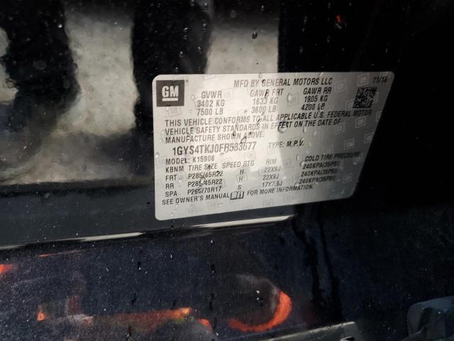 Photo 14 from auction – 2015 CADILLAC ESCALADE E with VIN 1GYS4TKJ0FR533677
