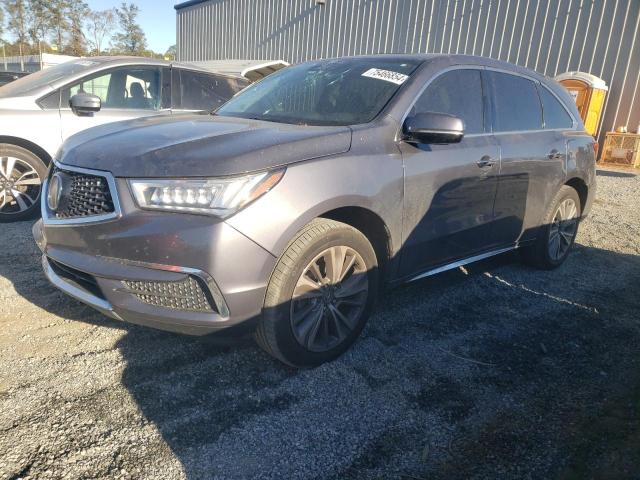 ACURA MDX TECHNO 2017 with VIN 5FRYD4H58HB031796 - Photo from auction