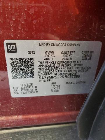 Photo 14 from auction – 2024 CHEVROLET TRAILBLAZE with VIN KL79MPS22RB057396