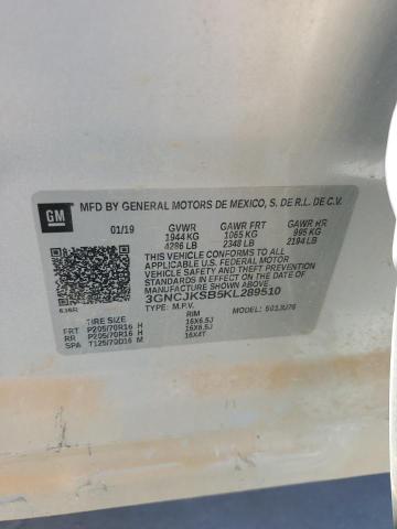 Photo 14 from auction – 2019 CHEVROLET TRAX LS with VIN 3GNCJKSB5KL289510