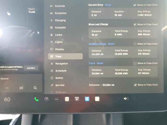Photo 9 from auction – 2021 TESLA MODEL Y with VIN 5YJYGDEE8MF213652