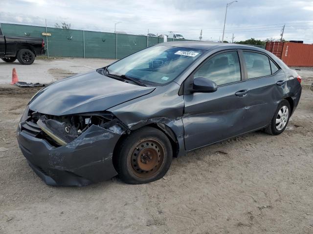 TOYOTA COROLLA L 2014 with VIN 5YFBURHE7EP117637 - Photo from auction