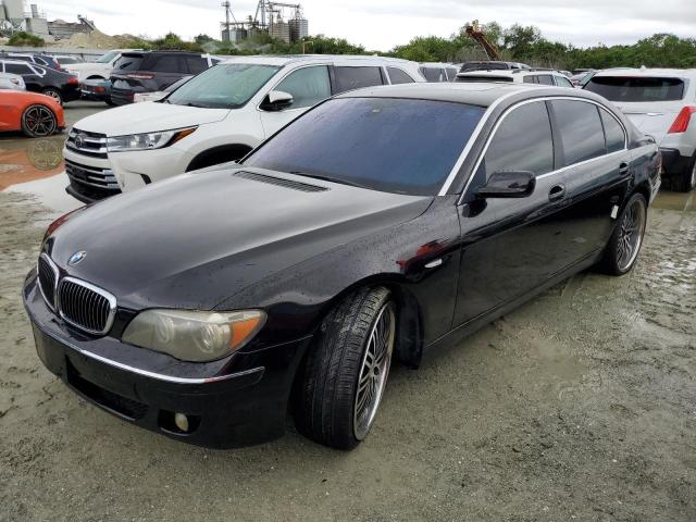 BMW 750 2007 with VIN WBAHN83557DT77241 - Photo from auction