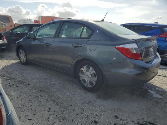 Photo 2 from auction – 2012 HONDA CIVIC HYBR with VIN JHMFB4F35CS003626