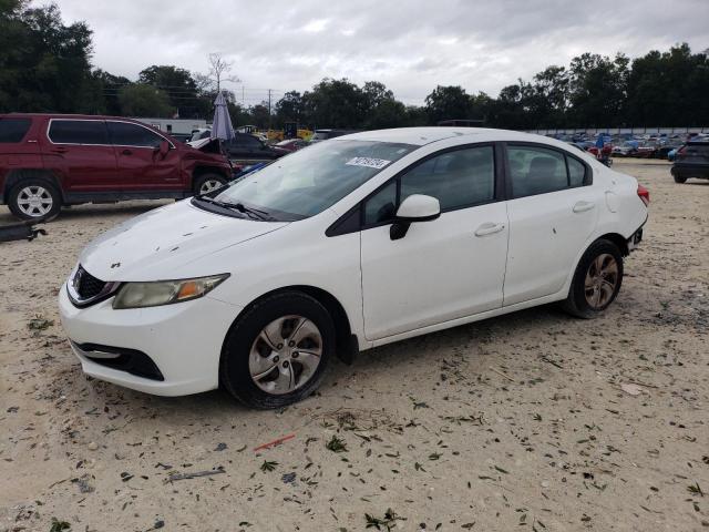 HONDA CIVIC LX 2013 with VIN 19XFB2F5XDE098700 - Photo from auction